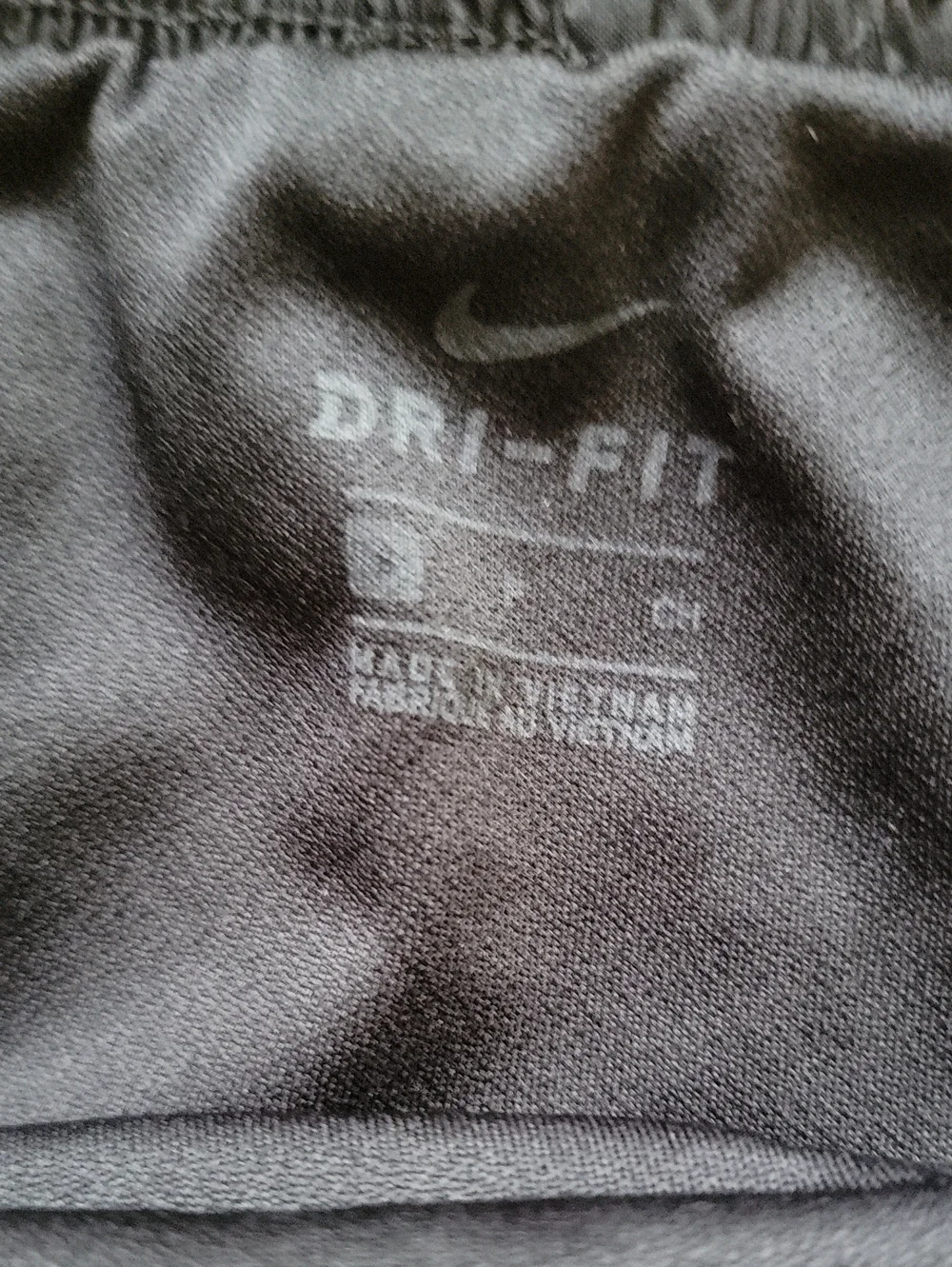 Nike Black Running Shorts with White Trim